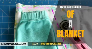 Revamp Your Wardrobe: Turn Your Blanket into Comfy Pants in 5 Simple Steps