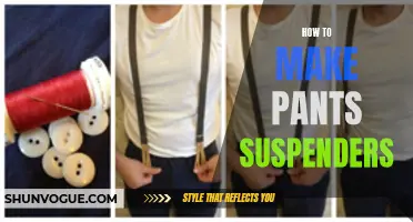 An Easy Guide to Crafting Your Own Pants Suspenders
