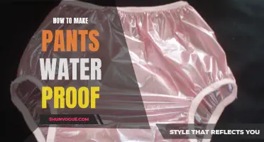 Easy Steps to Make Your Pants Waterproof: A comprehensive guide for all weather conditions