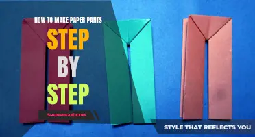 Creating Paper Pants: A Step-by-Step Guide