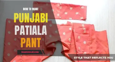 Master the Art of Crafting Punjabi Patiala Pants with These Easy Steps