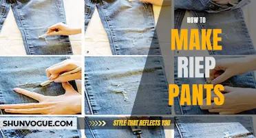 A Beginner's Guide to Making Riep Pants: Step-by-Step Instructions