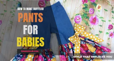 Creating Adorable Ruffled Pants for Baby: A Step-by-Step Guide