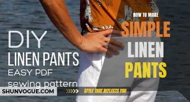 Creating Your Own Easy Linen Pants: A Step-by-Step Guide
