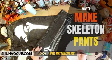DIY Guide: Creating Your Own Skeleton Pants