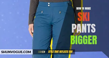 Creating the Perfect Fit: Making Ski Pants Bigger for Ultimate Comfort on the Slopes