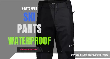 Getting the Most Out of Your Skiing Sessions: A Guide to Making Your Ski Pants Waterproof