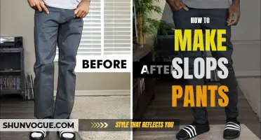 Get Crafty: How to Make Your Own Stylish Slops Pants