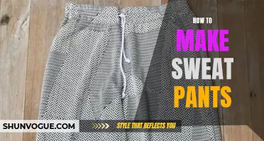 The Ultimate Guide to Creating Your Own Sweatpants: A Step-by-Step Tutorial