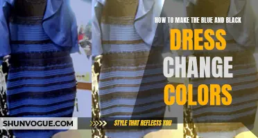 The Art of Creating an Optical Illusion: How to Make the Blue and Black Dress Change Colors