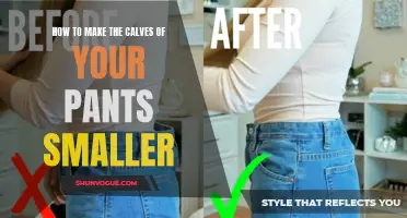 How to Alter the Calves of Your Pants for a Sleek and Clothes-Friendly Fit