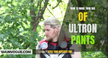 Creating Your Own Thor Age of Ultron Pants: A Step-by-Step Guide