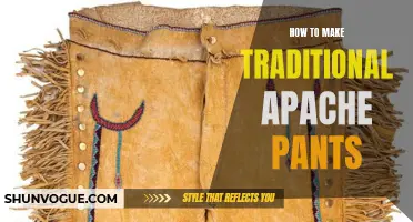 Crafting Authentic Apache Pants: A Step-by-Step Guide to Mastering the Traditional Style