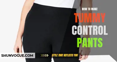 Master the Art of Creating Tummy Control Pants