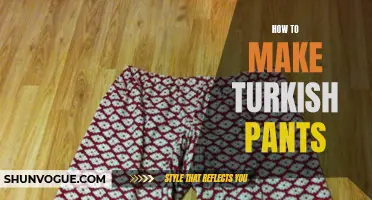 How to Create your Own Turkish Pants: Step-by-Step Guide