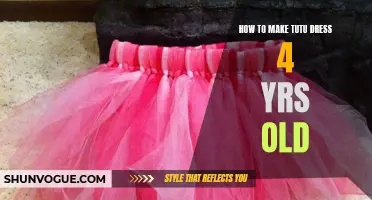 Simple Steps to Create a Beautiful Tutu Dress for Your 4-Year-Old