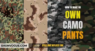 Master the Art of DIY: Create Your Own Camo Pants with These Easy Steps