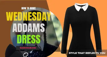 Unleash Your Inner Goth: A Step-by-Step Guide to Creating a Wednesday Addams Dress