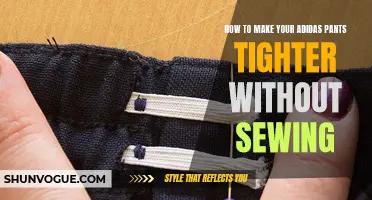 Easy DIY Methods to Make Your Adidas Pants Tighter Without Sewing