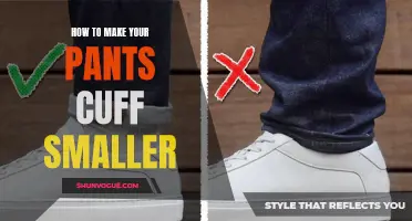 The Ultimate Guide to Achieving Smaller Pants Cuffs in Style