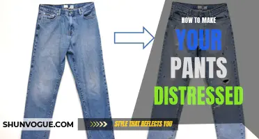 The Ultimate Guide to Creating Distressed Pants: Unleash Your Inner Fashionista