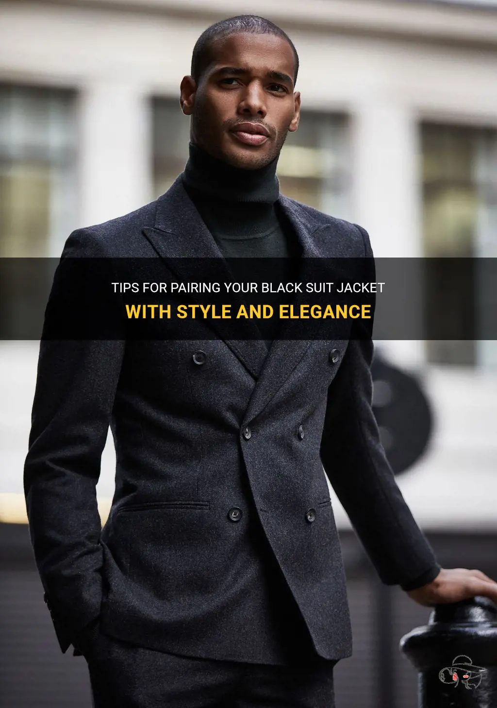 how to match black suit jacket