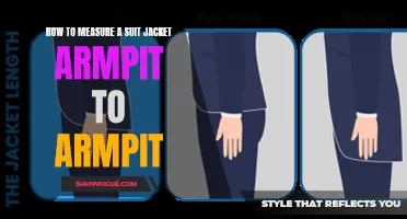 The Right Way to Measure a Suit Jacket Armpit to Armpit for a Perfect Fit