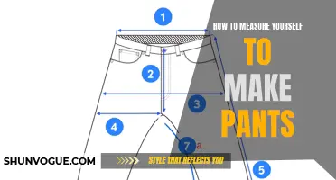 How to Properly Measure Yourself for Making Pants