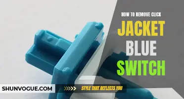 How to Remove Click Jacket from a Blue Switch