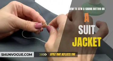 The Ultimate Guide to Sewing a Shank Button on a Suit Jacket
