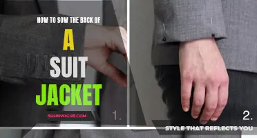 Tips for Successfully Sowing the Back of a Suit Jacket