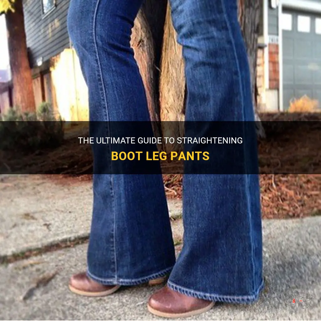 The Ultimate Guide To Straightening Boot Leg Pants | ShunVogue
