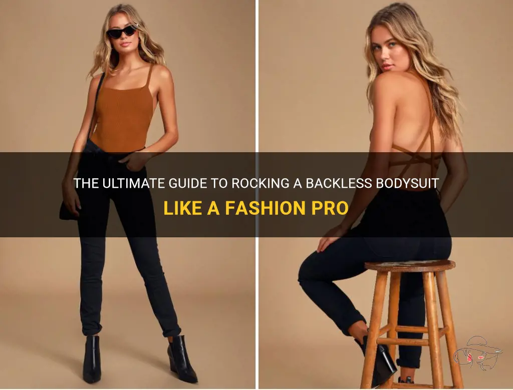 how to wear a backless bodysuit