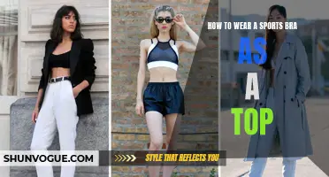 How to Style a Sports Bra as a Stylish Top: Tips and Tricks