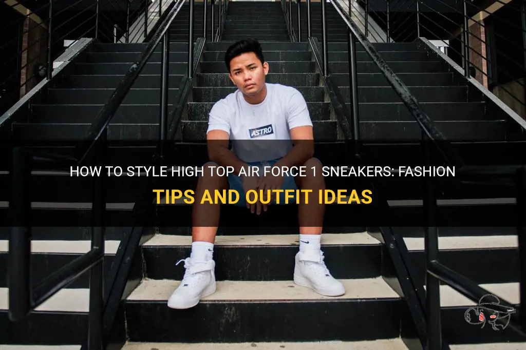 how to wear high top air force 1