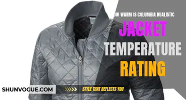 Understanding the Warmth: A Review of the Columbia Dualistic Jacket Temperature Rating