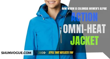 Understanding the Warmth of Columbia Women's Alpine Action Omni-Heat Jacket