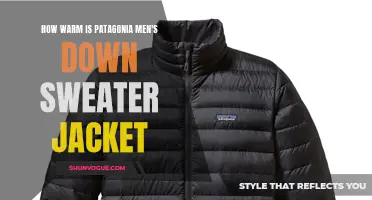 The Warmth of the Patagonia Men's Down Sweater Jacket Revealed