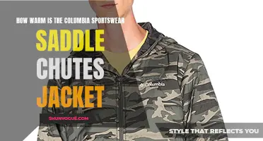 The Warmth of the Columbia Sportswear Saddle Chutes Jacket: A Detailed Review