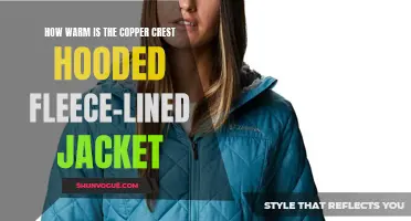 The Copper Crest Hooded Fleece-Lined Jacket: A Stellar Choice for Keeping Warm