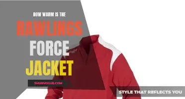 Unveiling the Rawlings Force Jacket's Remarkable Warmth: A Detailed Review