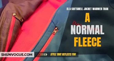 Is a Softshell Jacket Warmer Than a Normal Fleece?