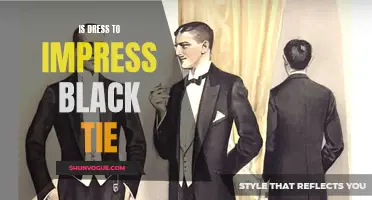 Dress to Impress: The Black Tie Standard for Formal Attire