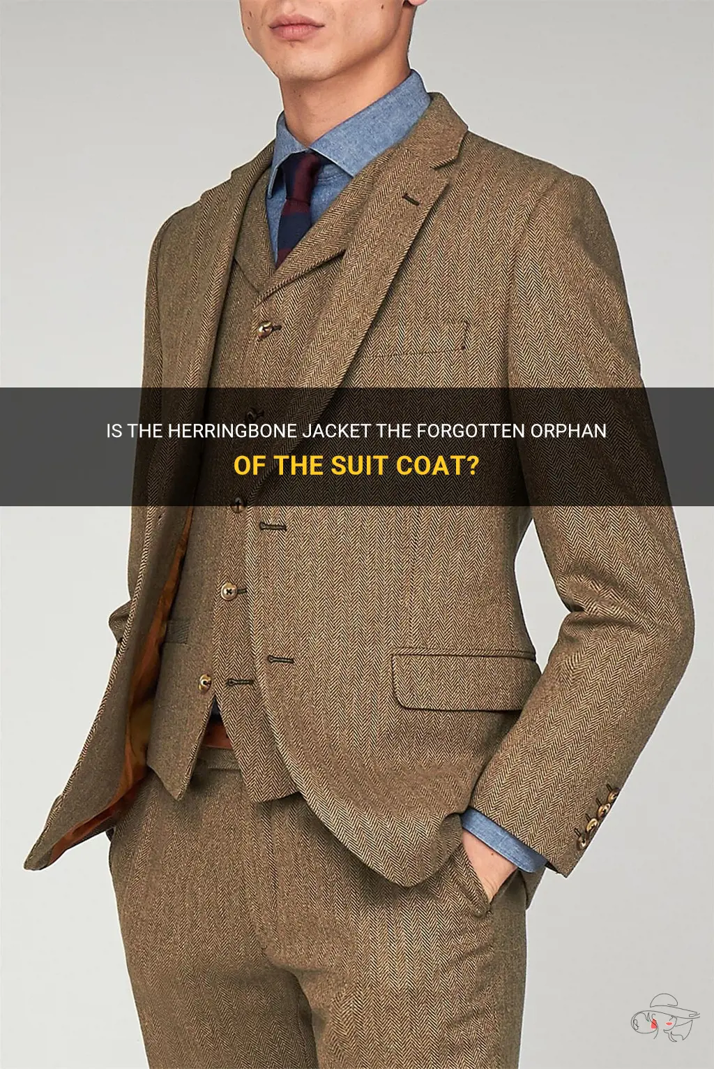 is herringbone jacket orphaned suit coat