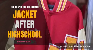 Should You Still Get a Letterman Jacket After High School: A Fashion Statement or Nostalgic Keeper?