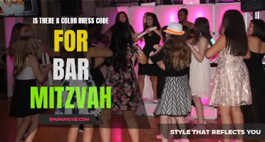 Dressing with Meaning: Exploring the Colorful Dress Code for Bar Mitzvah Celebrations