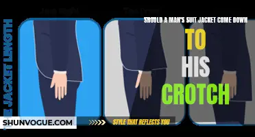 The Ideal Length: Should a Man's Suit Jacket Come Down to His Crotch?