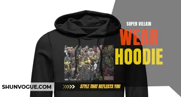 The Powerful Style: Exploring Super Villains' Iconic Hoodie Fashion Choices