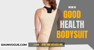 A Comfortable and Stylish Choice: The Wear in Good Health Bodysuit Maximizes Comfort and Promotes Wellness