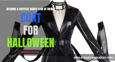 How to Rock the Bodysuit Naked Look in a Trench Coat for Halloween